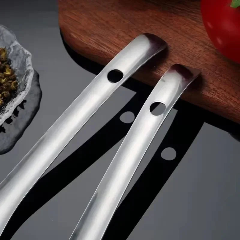 Thickened Stainless Steel Slotted Spoon Kitchen Colander Skimmer Spoon for Noodles Dumplings Frying Hot Pot Food Strainer Ladle Quake