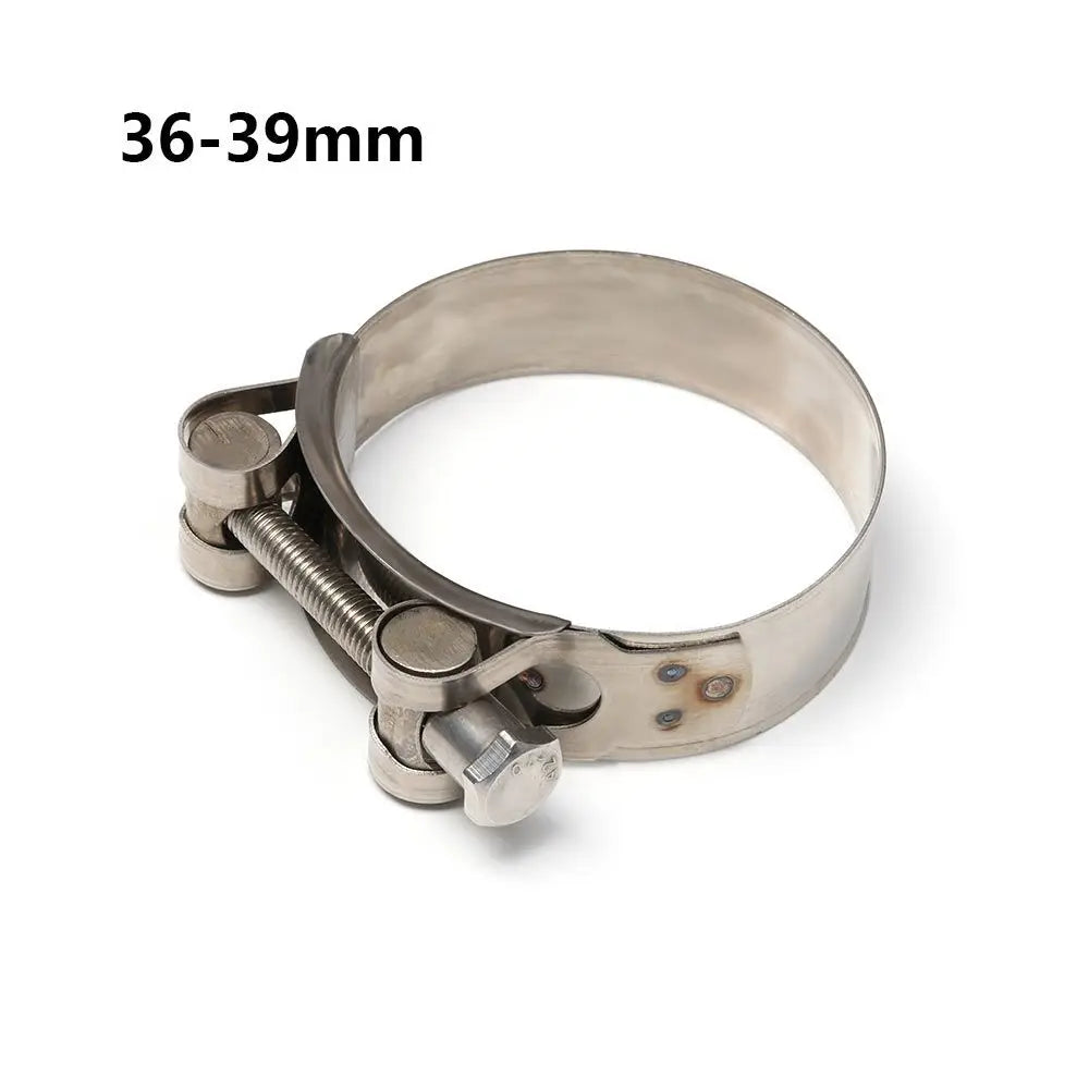 Stainless steel strengthens the clamp hose clamp Circular air water pipe Fuel hose clips of water pipe fasteners clamps Quake 36-39mm