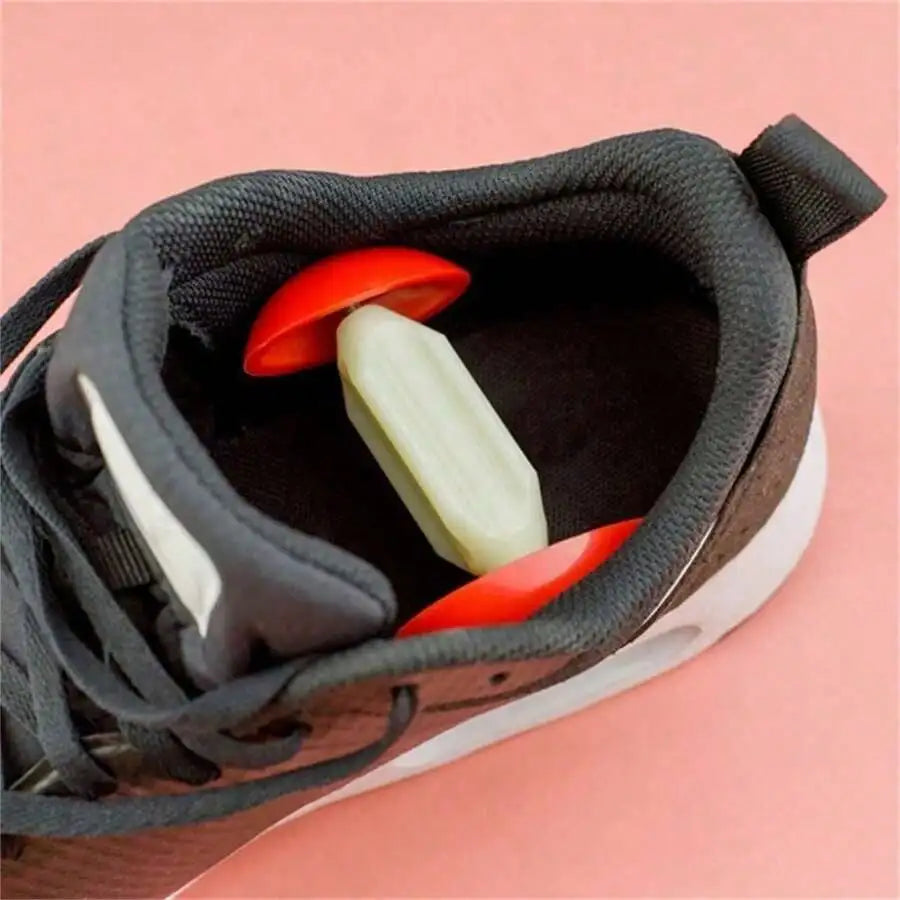 1pair Mini Shoe Stretcher Adjustable Width Extender Toe Rack Portable Shoe Anti-Wrinkle Plastic Shoe Stretcher Easy To Use Quake