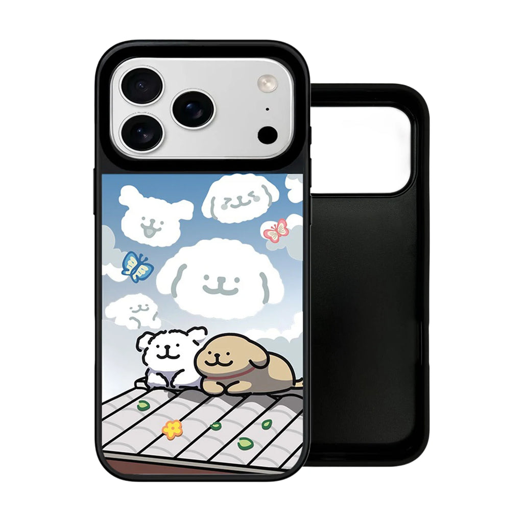 6090179 Mirror Surface Magnetic Phone Case Cover for IPhone 13 14 15 16 17 18 Pro Max Case Quake mirror (no magsafe) iPhone 16 Pro