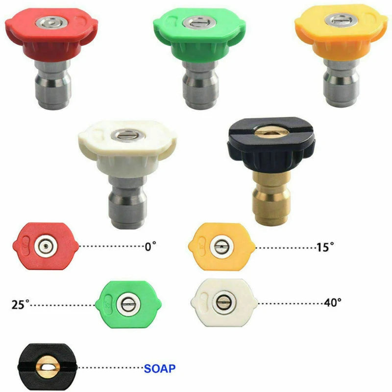 Lava Jato Alta Pressão Australia High Pressur Power Washer Spray Light Green Water Hose Lancesgun Head Nozzles Car Wash Quake