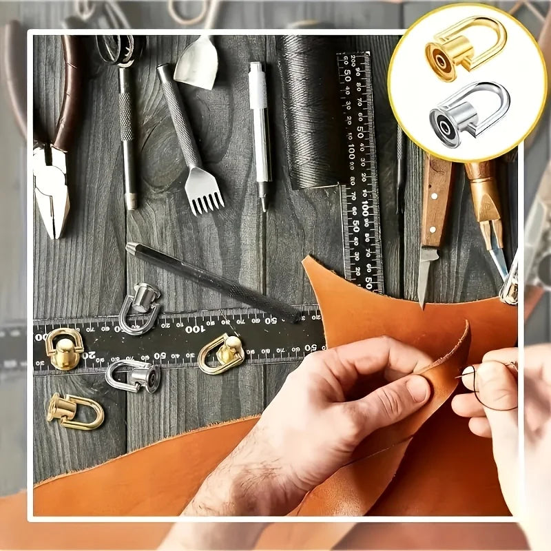 10pcs, Bag Modification Accessories, Hardware Accessories, Suitable for Bags and Phone Cases, with Screw Accessories Quake