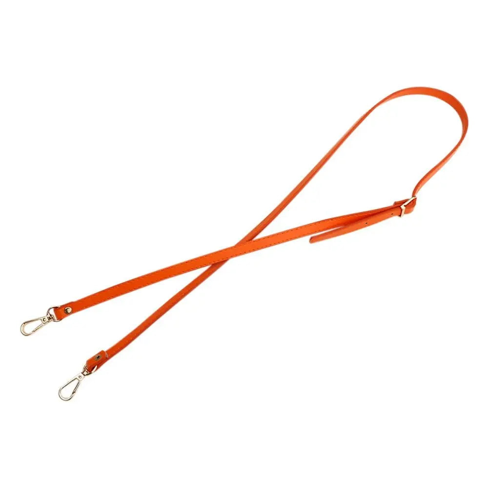 120cm Women Crossbody Replacement Handbag Belts Leather Strap Shoulder Bags Accessories Purse Handle Quake orange