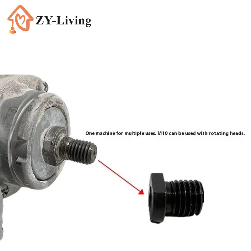1PCS Angle Grinder Adapter M10 M14 Thread Attachment Grinde Spindle Arbor Conversion Female To Male Connector Rod Power Tool Quake