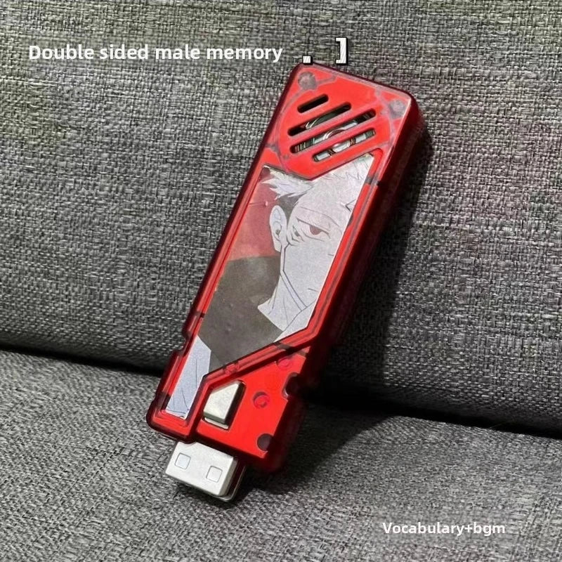 Hot Jujutsu Kaisen Gaia Memory Gojo Sukuna Voice Module Anime Original Sound BGM DIY Design Compatible with Double Driver Belt Quake