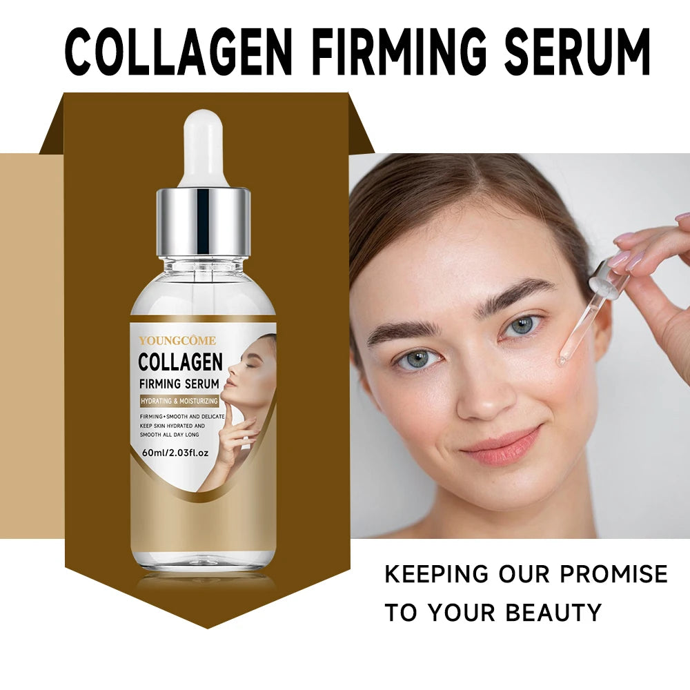 Collagen Thread Instant Lifting Wrinkle Remover Soluble Protein Threads Serum Set Absorbable Face Filler Anti-aging Skin Care Quake