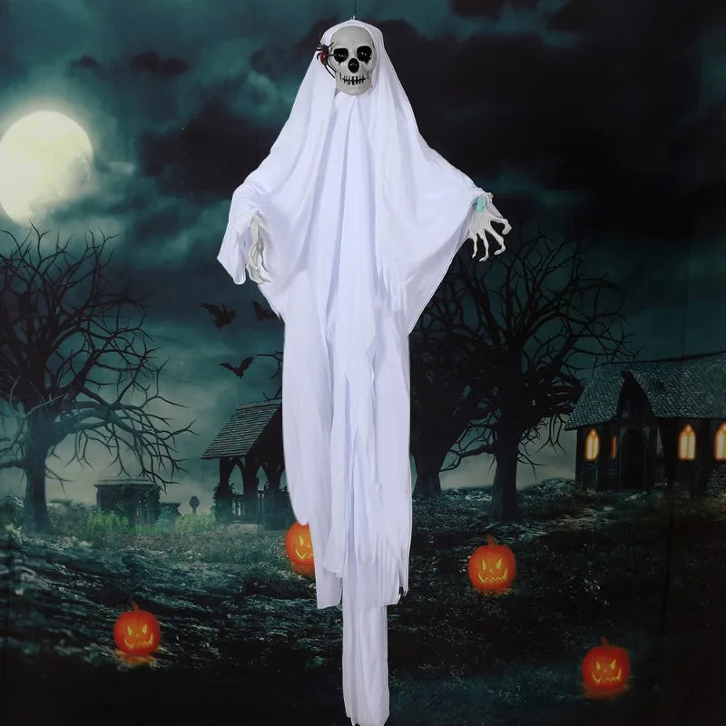 Halloween Decoration Hanging Ghosts Teeth Dancing Claws Crying Ghosts Outdoor Venue Props Hanging Decorations Quake