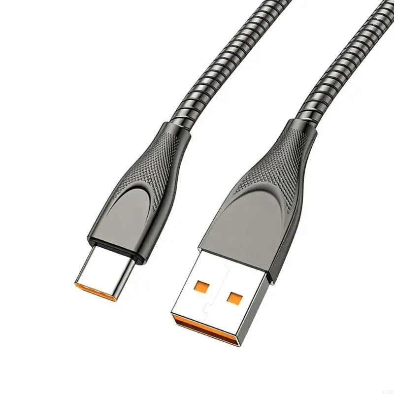 Metal Braided Cable USB To Type C 65W Power Delivery Convenient Charging Type C K1KF Quake Gunmetal 1m CN