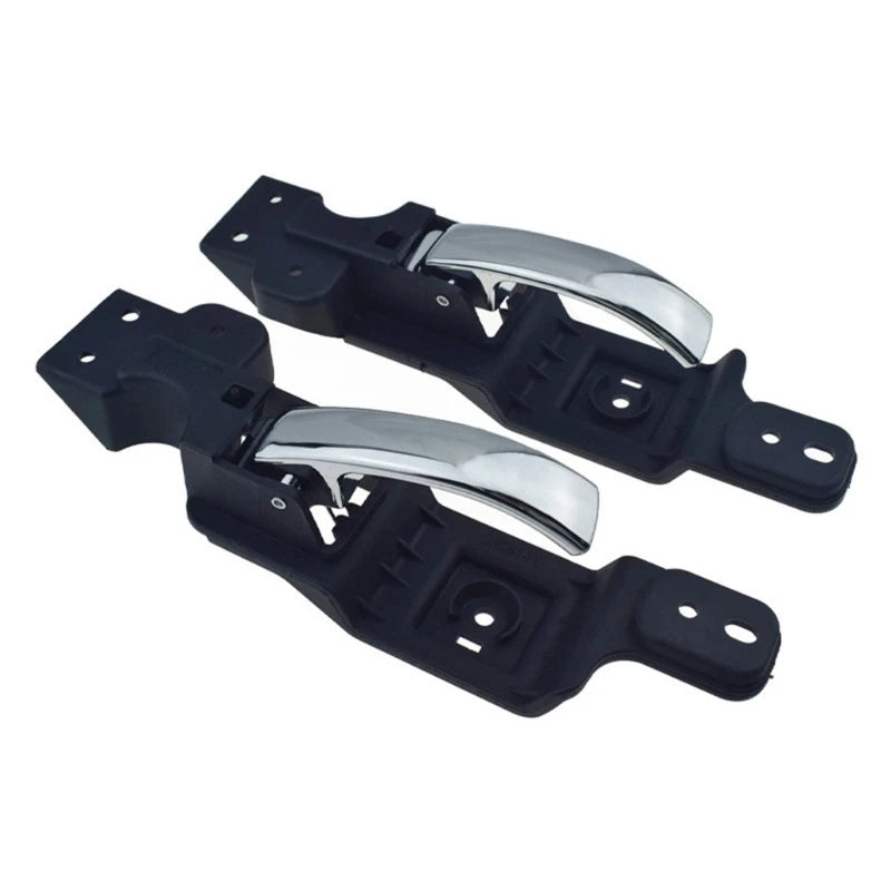 Cabin Interior Door Handle Repair Assembly with Plastic Base and Pull Lever for Vehicle-Specific Front Door Location H8WE Quake