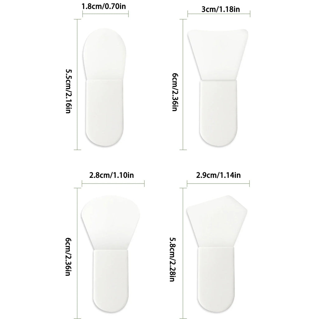 Face Mask Brushes Silicone Facial Mask Mud Mixing Brushes Beauty Tools for Women Skin Face Care Makeup Cleansing Brush Quake