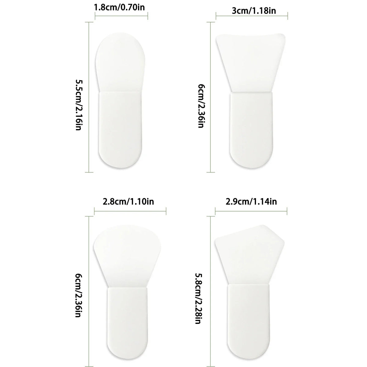 Face Mask Brushes Silicone Facial Mask Mud Mixing Brushes Beauty Tools for Women Skin Face Care Makeup Cleansing Brush Quake