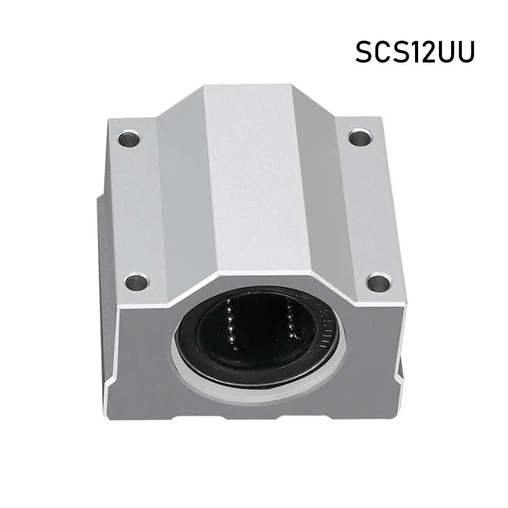 SCS8UU SCS10UU SCS12UU Linear Ball Bearing CNC Router Aluminium Slide Bushing Block SCS16UU SCS20UU Lightweight Guild Rail Shaft Quake SCS12UU