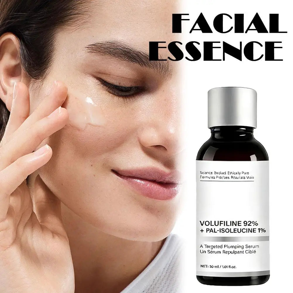 1/2PCS Volufiline Serum, Volufiline 92% + Pal-Isoleucine 1% Plumping Serum with Niacinamide Skin Radiance Boosting Facial Care Quake