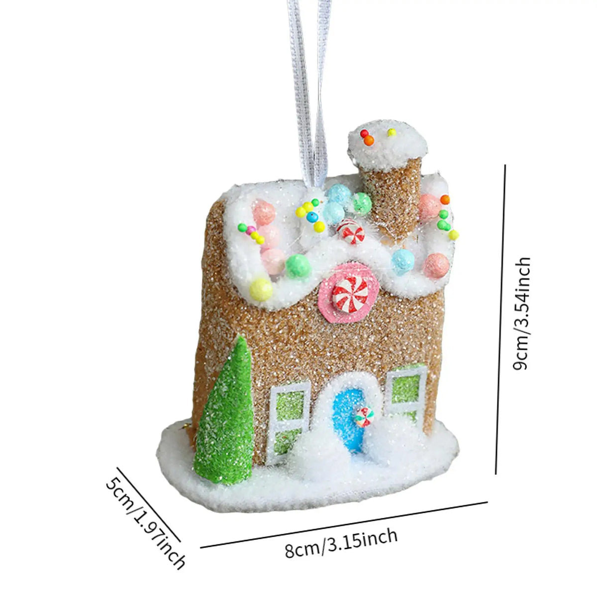 Christmas Tree Pendants Collectible Arts Centerpiece Foam Christmas Decoration for Holiday Birthday Indoor Christmas Tree Office Quake