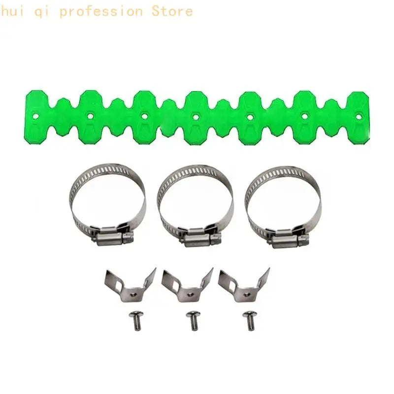 Motorcycle Accessories Flexible Exhaust Heat Shield Exhaust Insulation Muffler Cover for Dirt Bikes H8WE Quake Green CN