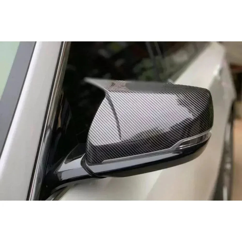 For US Cadillac CT5 CT6 2020-2024 Car Sticker Rearview Side Mirror Cover Wing Cap Exterior Door Rear View Case Trim Carbon Fiber Quake