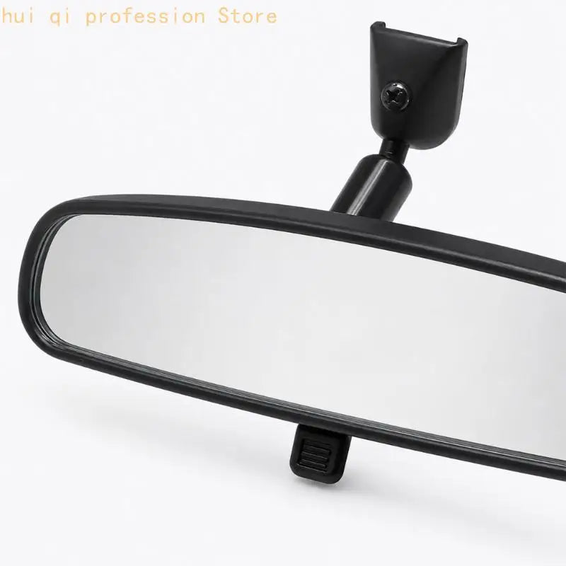 Car Interior Mirror Assembly Replacement with Mounting Stem 76400TF0A01, Front Center Rear View Mirror in Black Housing for H8WE Quake
