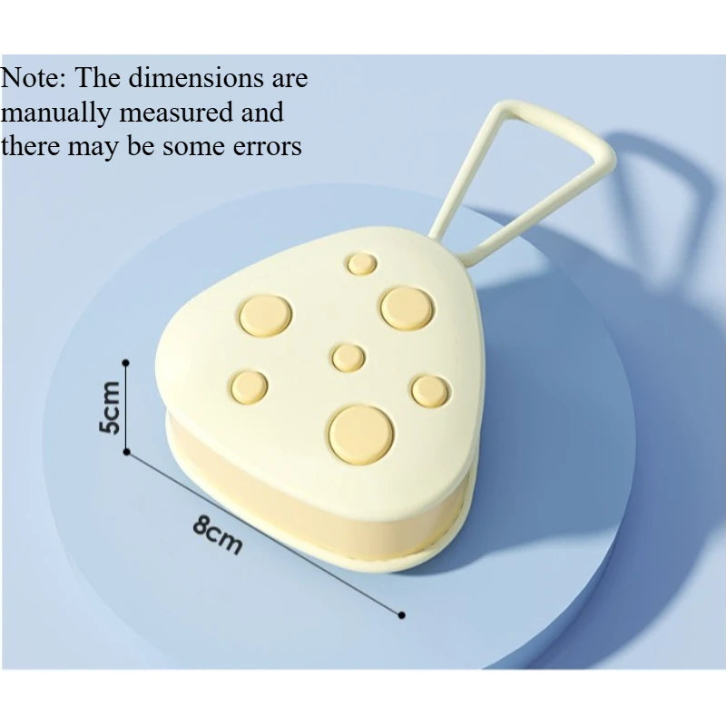 Sealed Braces Box with Mirror Invisible Orthodontic Aligner Case Portable Retainer Storage Container Travel Denture Box Quake