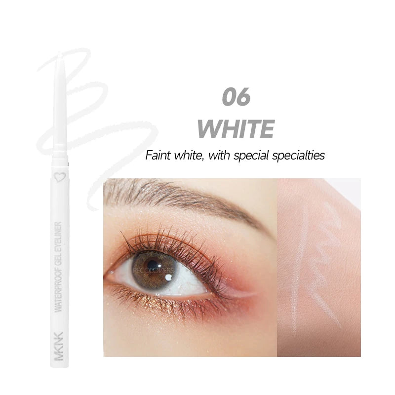 Waterproof Matte Eyeliner Pen, Quick Dry, Long-Lasting, Smooth Application, Perfect For Versatile Eye Makeup, Beauty Cosmetics Quake 06