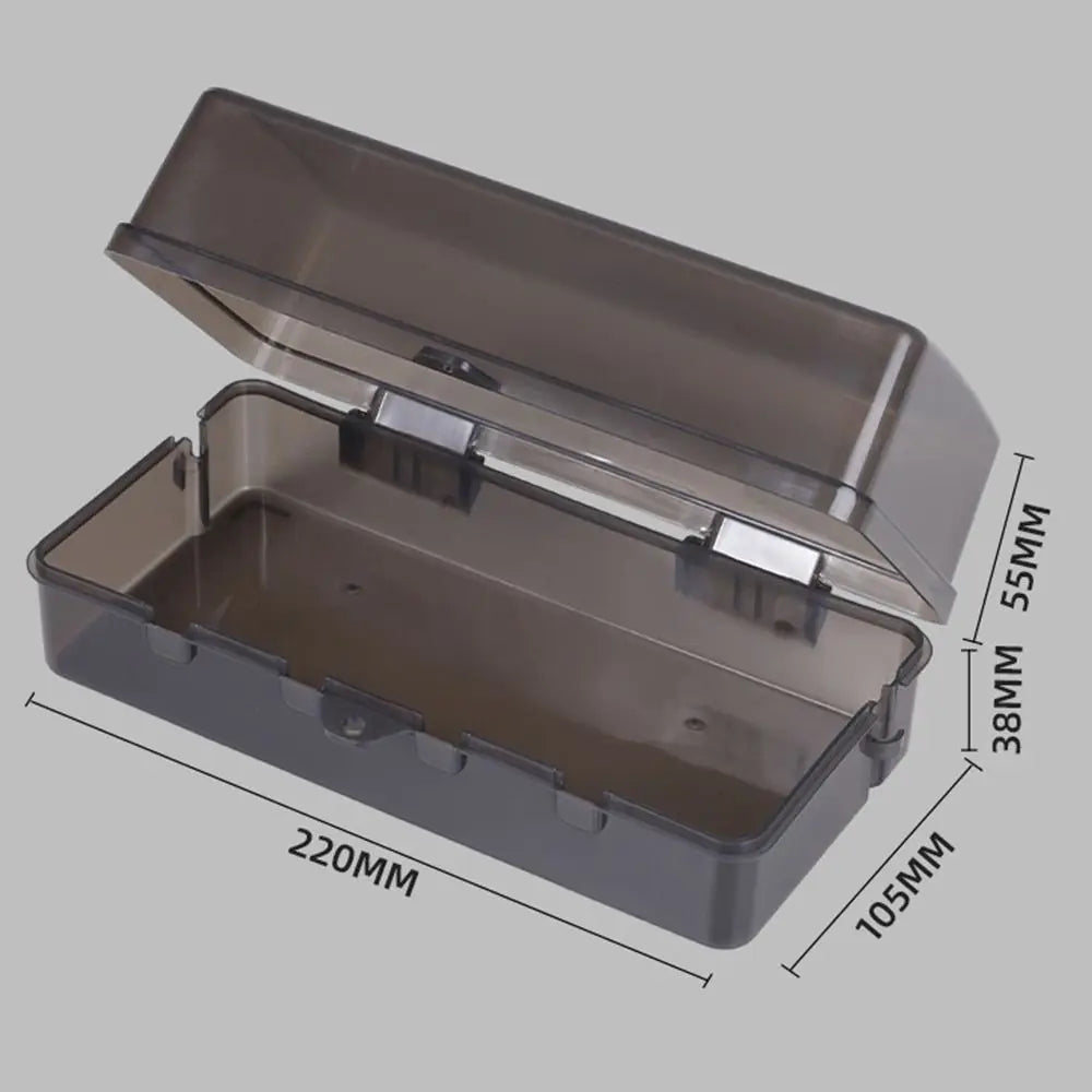 Durable Plastic Plug Box Anti-theft Waterproof Cable Management Box Protect Outlet Weatherproof Socket Protective Cover Outdoor Quake