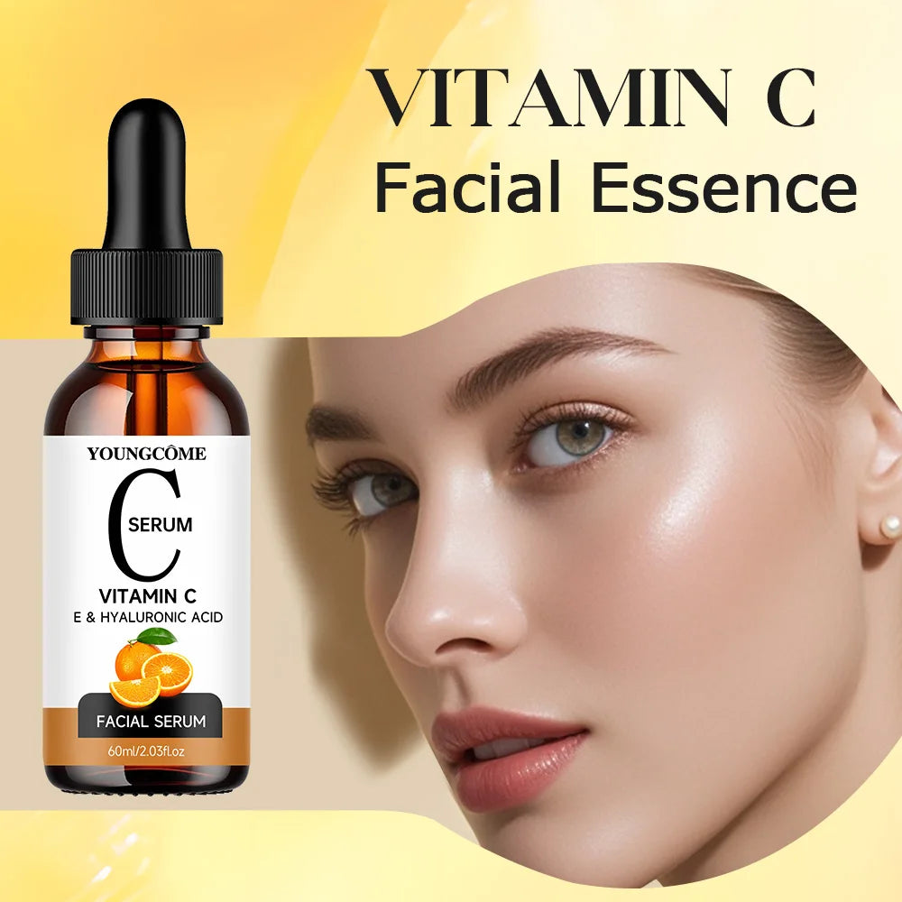 Vitamin C Wrinkle Remover Face Serum Lifting Firming Fade Fine Lines Anti-aging Essence Whitening Brighten Nourish Skin Care New Quake