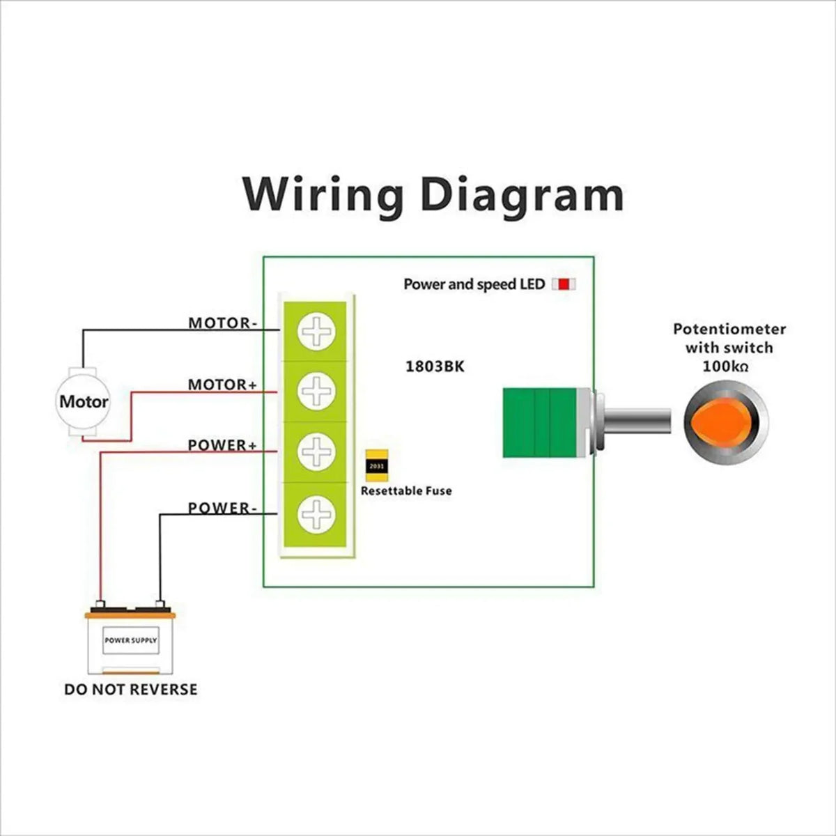 DC 1.8V 3V 5V 6V 12V 2A PWM Motor Speed Controller Low Voltage Motor Speed Control Switch PWM Adjustable Drive Module Quake