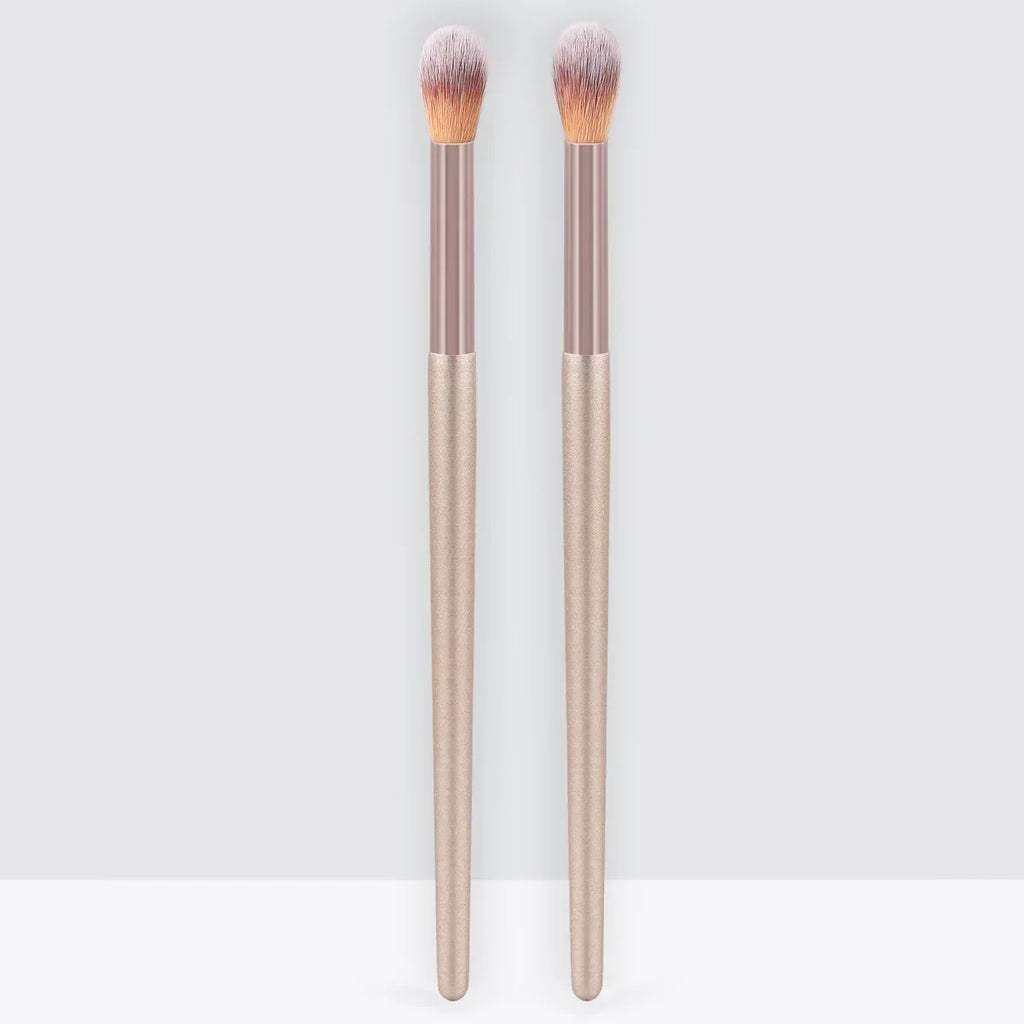 Makeup Brushes 2Pcs Professional Nose Shadow Highlighting Brush Face Cosmetics Blending Smudge Shader Brush Beauty Kits Quake