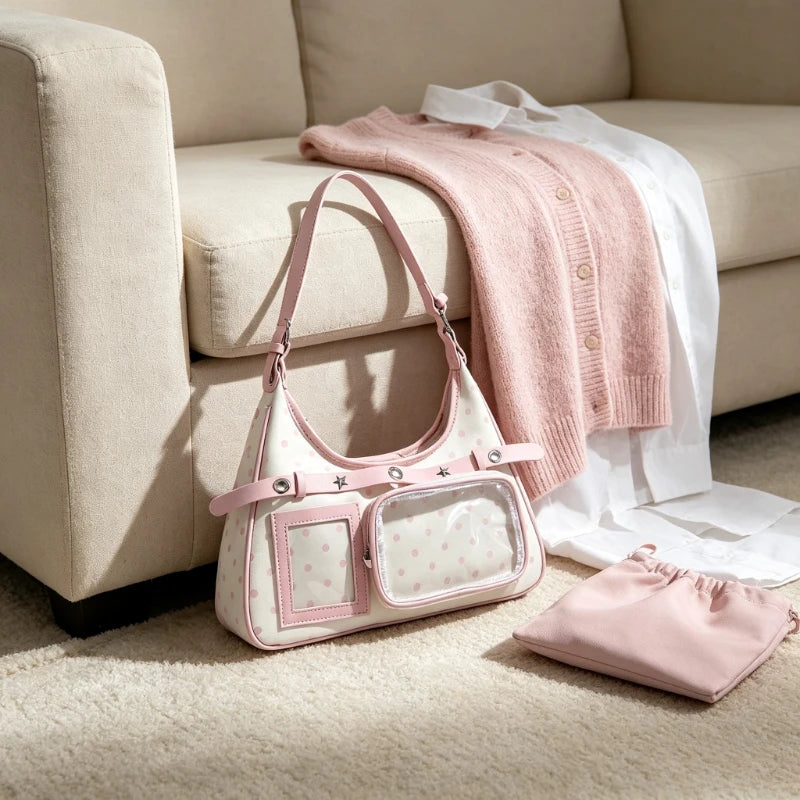 Women's Daily Commuting Handbag Multifunctional Single Shoulder Crossbody Bag Suitable for Office and Casual Street Wear Quake