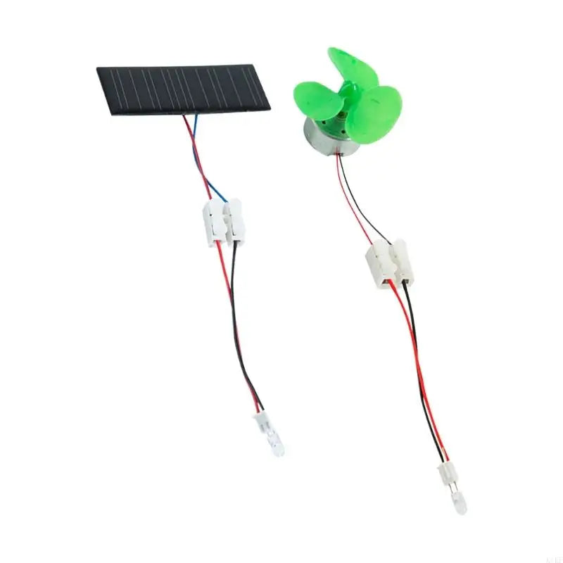 DIY Educational Science Experiment Set For Kids To Learn Physics And Renewable Energy With Solar Wind Power Models K1KF Quake CN