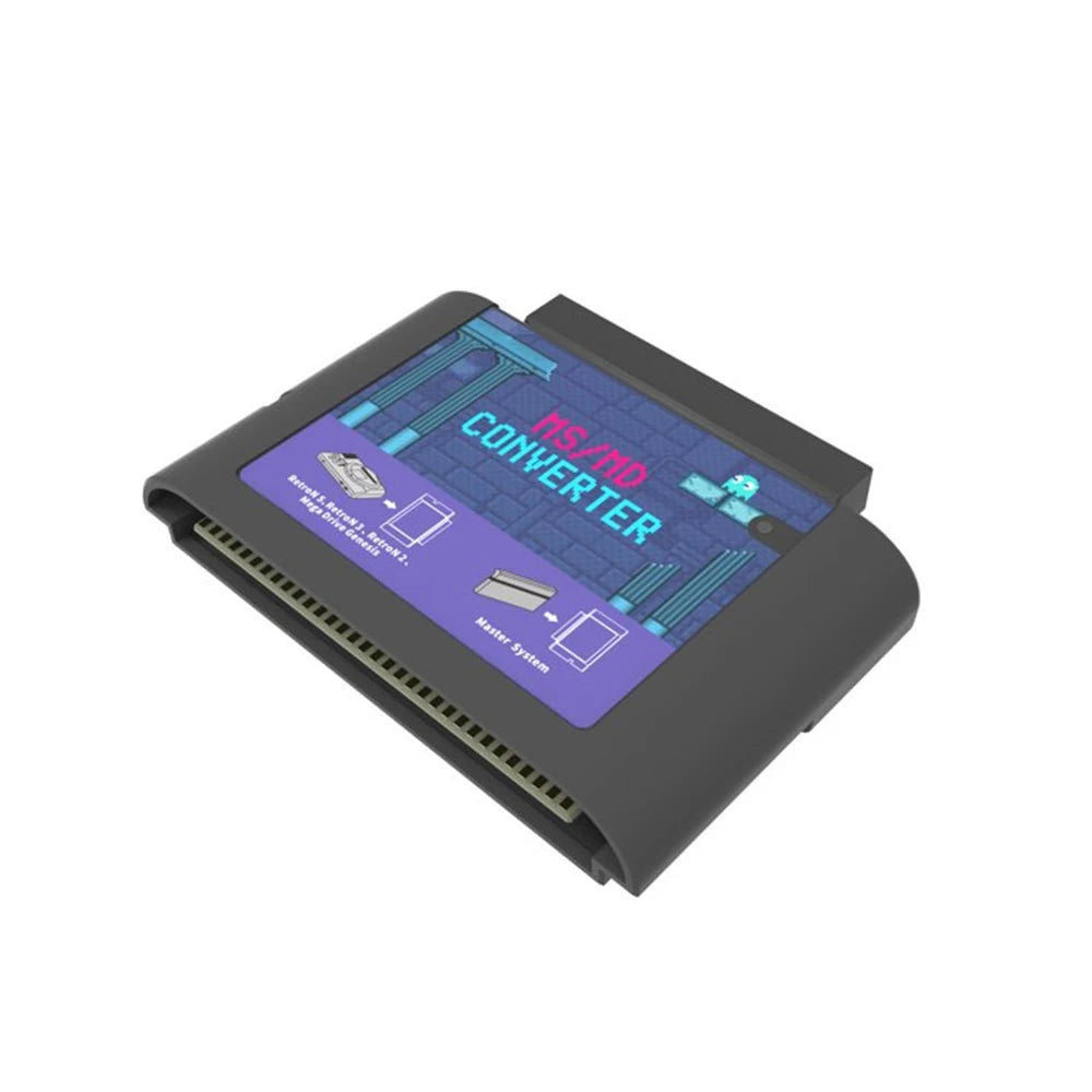 MD second-generation Master system console game conversion card Sega MS MD game card converter Quake