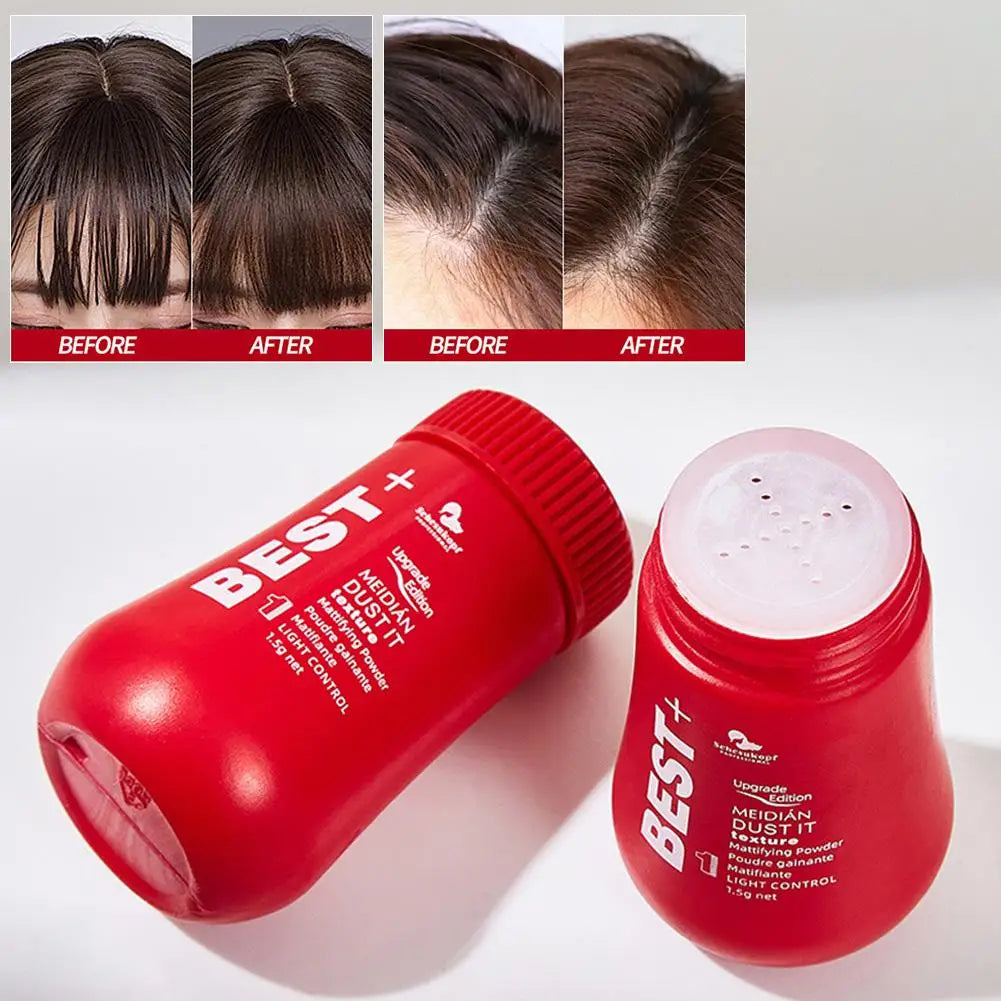 1/2PCs Fluffy Hair Powder Hair Volumizer And Texture Powder Matte Powder Oil-absorbing Powder Men Women Hair Styling No-Wash Quake