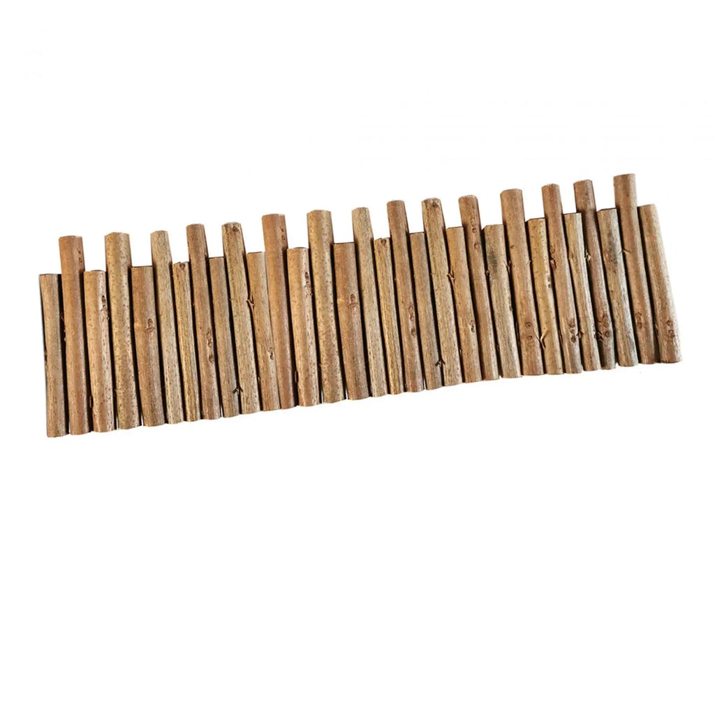 Hamster Wooden Fence Hideout Door Fence Flexible Small Animals Chew Toys Hamster Quake