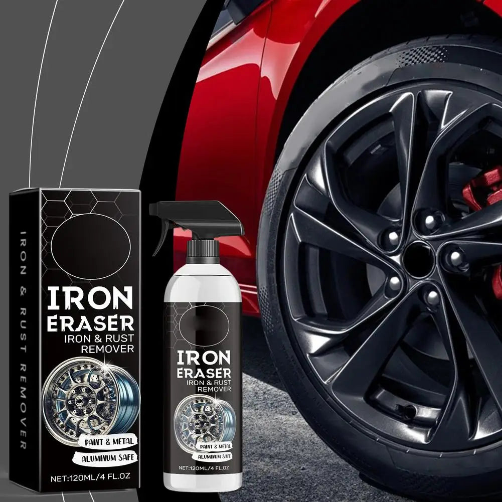 Car Rust Remover Cleaner Wheel Tire Cleaning Spray Iron Powder Brake Dust Stain Remover Auto Detailing Care Quake