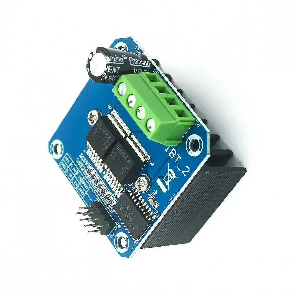 Double BTS7960 43A H-bridge High-power Motor Driver Module/Smart Car/ Quake