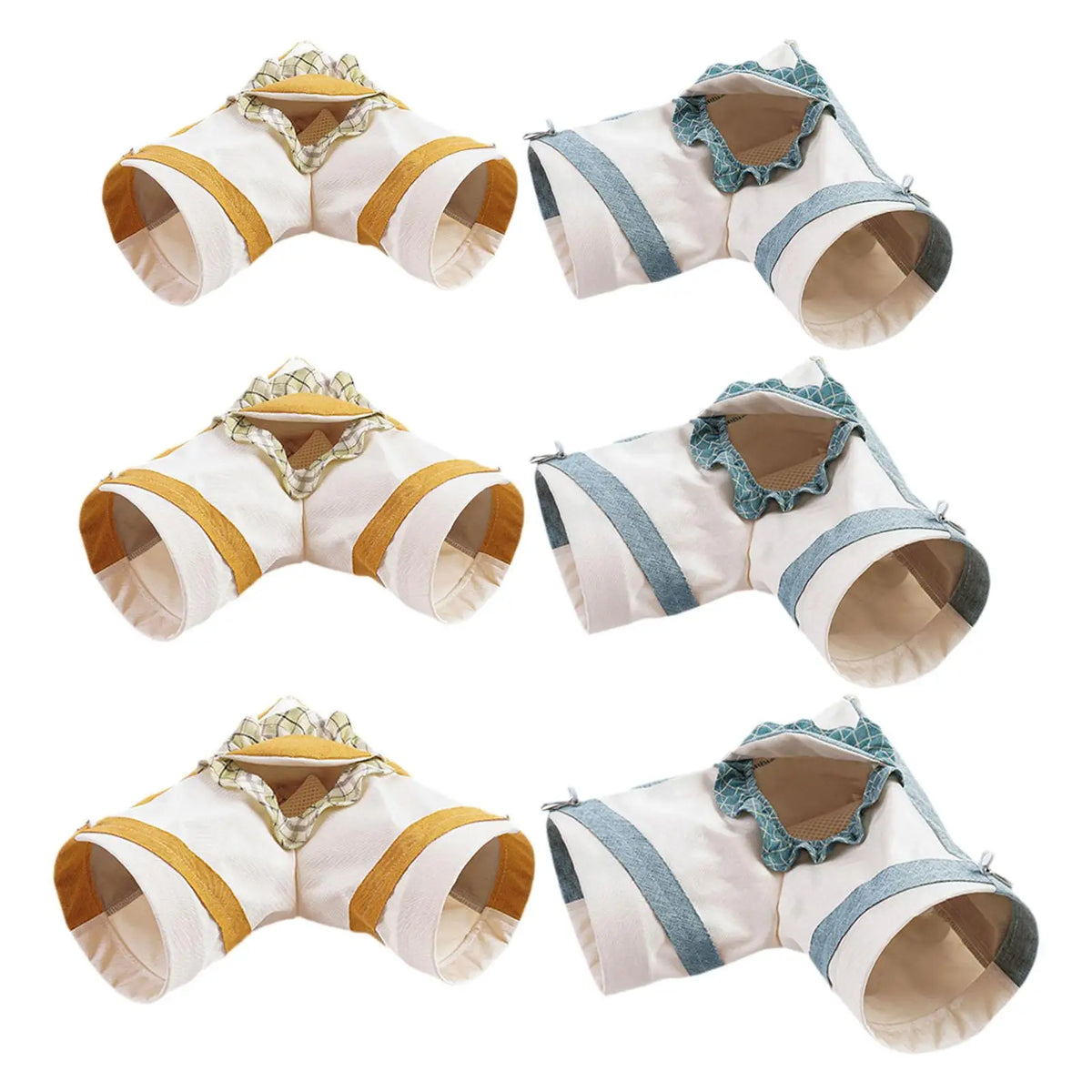 Hamster Hideout Cage Accessories Portable Amusement Warm Guinea Pig Tunnel Toy for Squirrel Small Pets Rat Hedgehog Chinchilla Quake