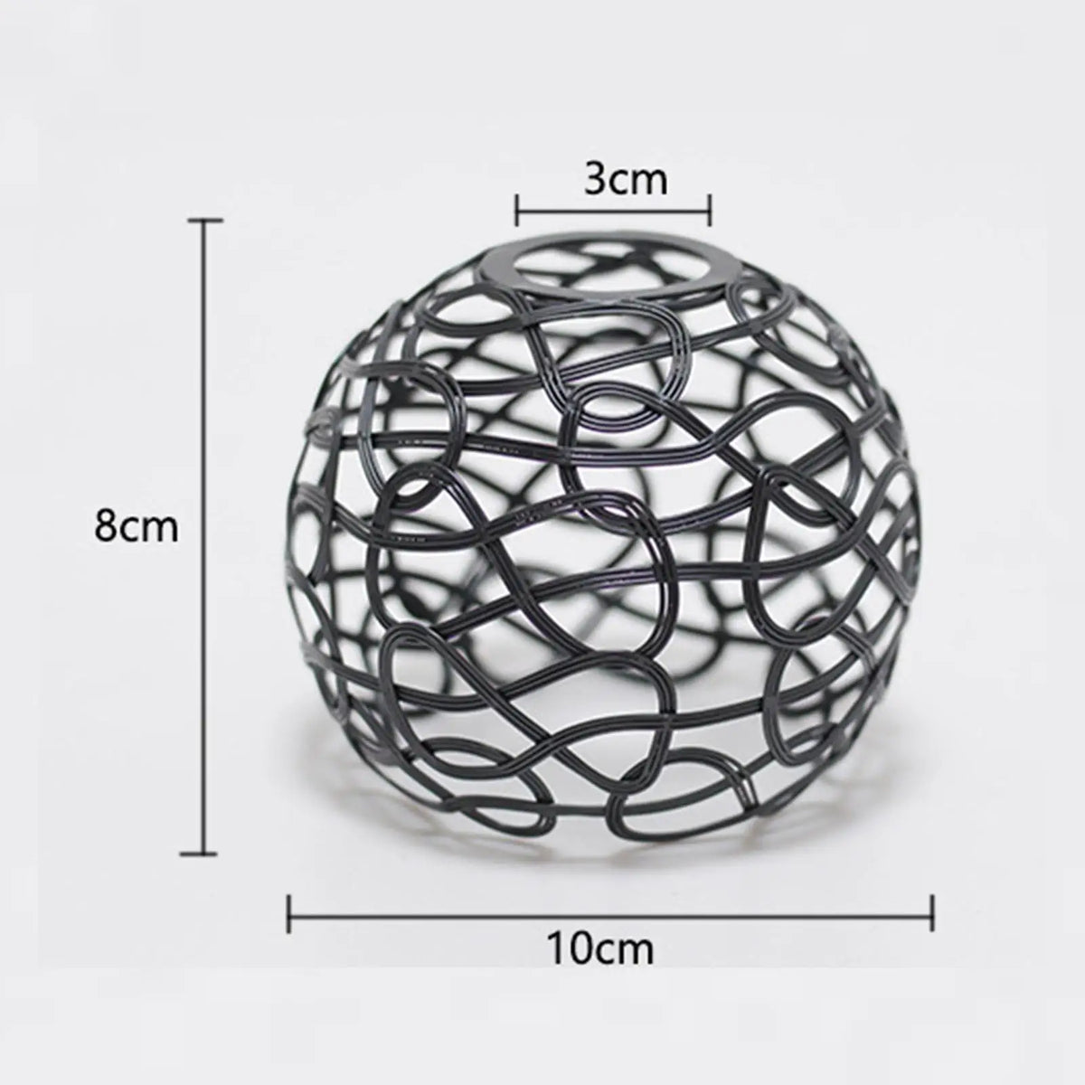 Sturdy Iron Lamp Shade Ceiling Light Fixture Cover Hollow Design Pendant Lampshade for Bedroom Living Room Decor Quake