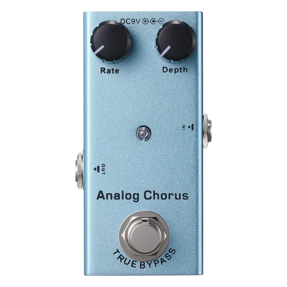 Electric Guitar Pedal Vintage Overdrive/US Dream/Classic Chorus/Vintage Phase/Tremolo/Analog delay/Digital Delay/Ultimate Drive Quake 07 Analog Chorus