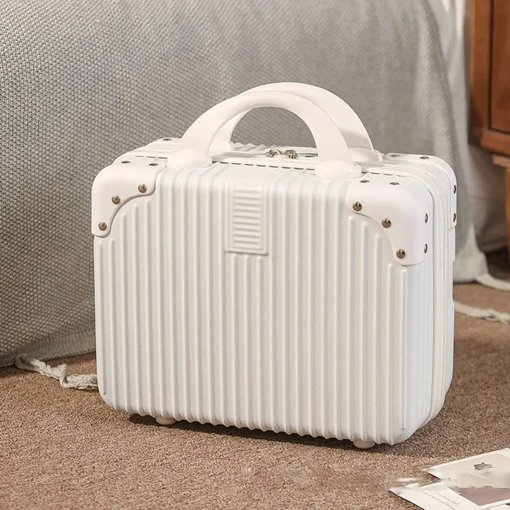 Hot Sales 14 inch Travel Suitcase Mini Travel Makeup Case Organizer Hand Boarding Case For Women Quake 10