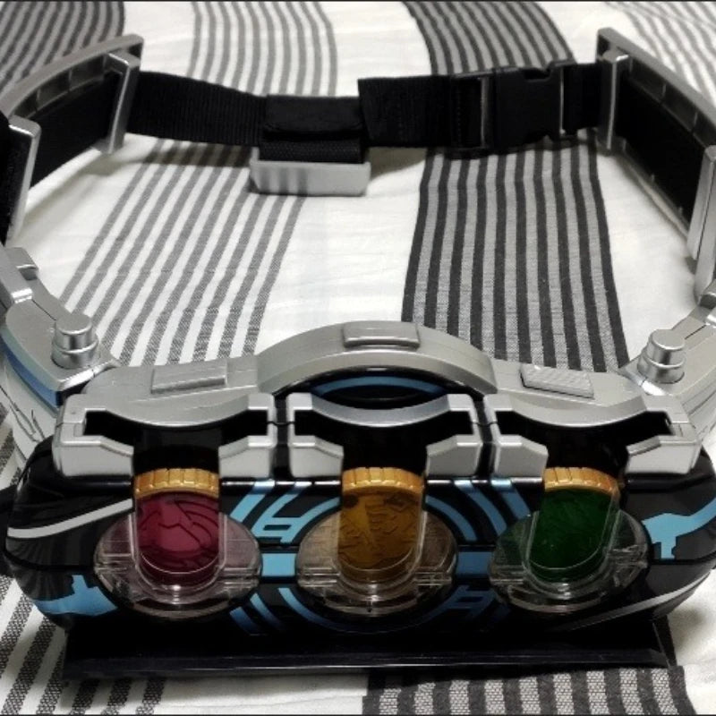 Hot Kamen Rider OOO DX Driver Belt Deluxe Set | Japanese Voice with Metal Core Medals Modified China Version Role Play Toy Gift Quake