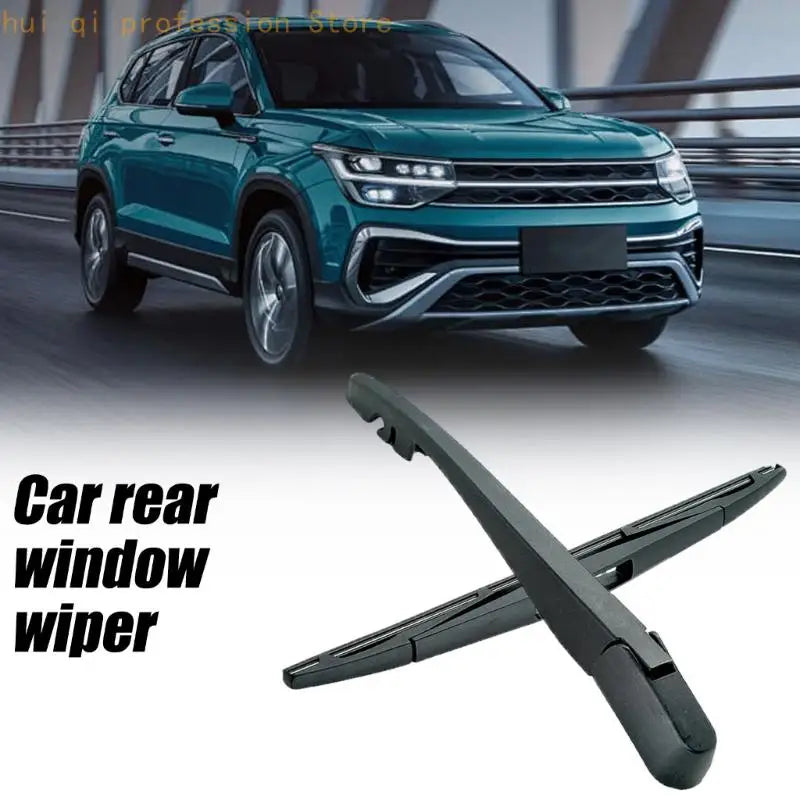 Rear Windshield Wiper Replacement Set, 76720-SWA-003 Natural Rubber Arm and Blade for Daily Rear Window Visibility H8WE Quake