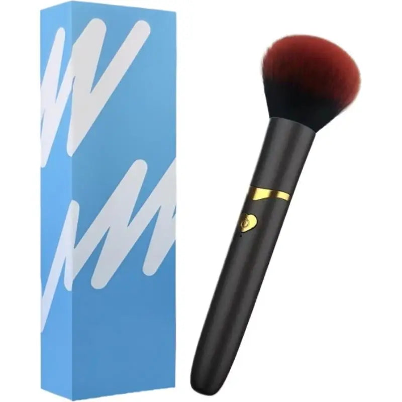 Electric Makeup Brush, USB Rechargeable Cosmetic Brush 10 Gear Vibration Makeup Brush For Liquid Powder Blusher Concealer Quake A