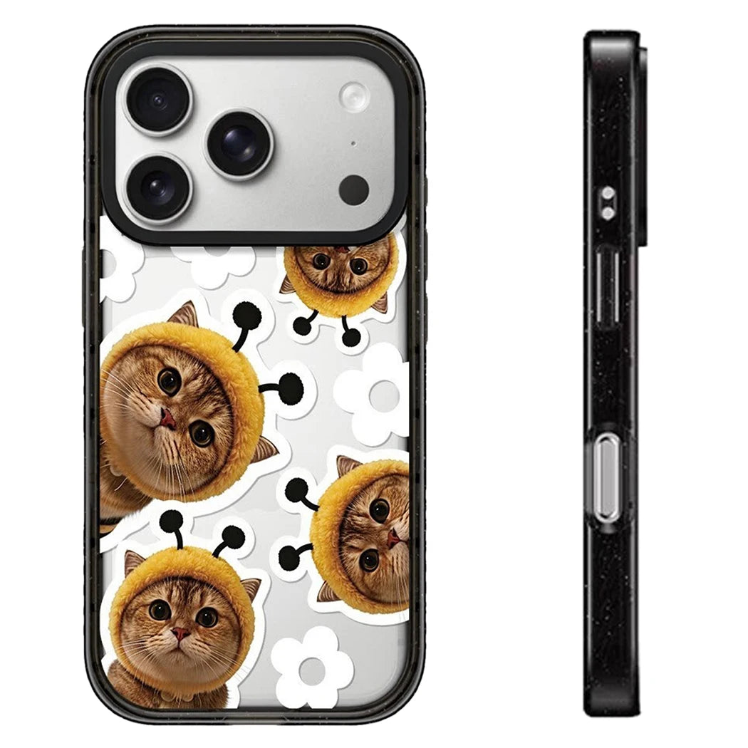Puppy Love Cute Lovely Pattern Impact Magnetic Phone Case Cover for IPhone 14 15 16 17 18 Pro Max Case Quake