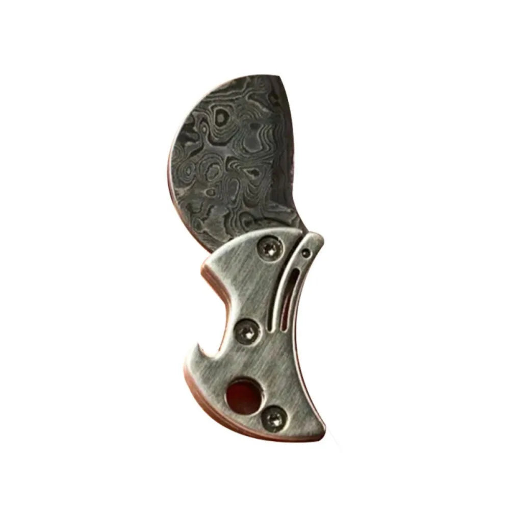 Portable Titanium Material Bottle Opener Practical Design Quirky Style EDC Cutter Compact Can Opener Outdoor Activities Quake Style 1