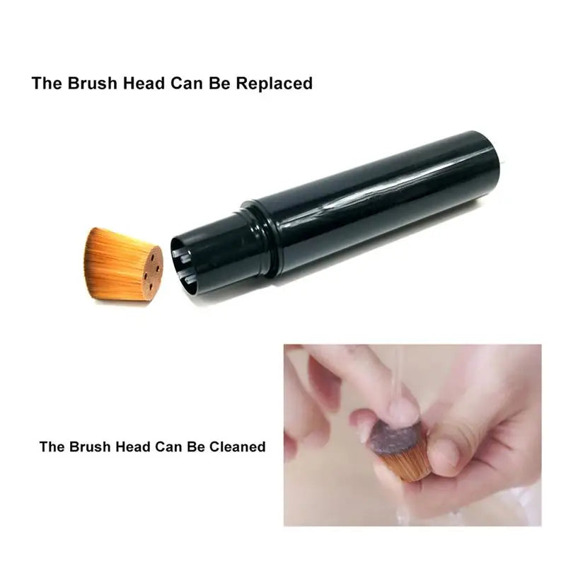 1pc Oblique Makeup Brushes Foundation Brushes Handheld Makeup Tools Brush 16cm Quake