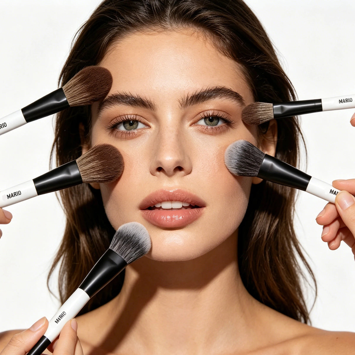 F1 F2 F3 F4 F5 E6 EF1 E3 E4 E5 F7 All Types Makeup Brush Highlight Blush Ambient Soft Glow Brush Soft Fiber Hair Cosmetic Brush Quake