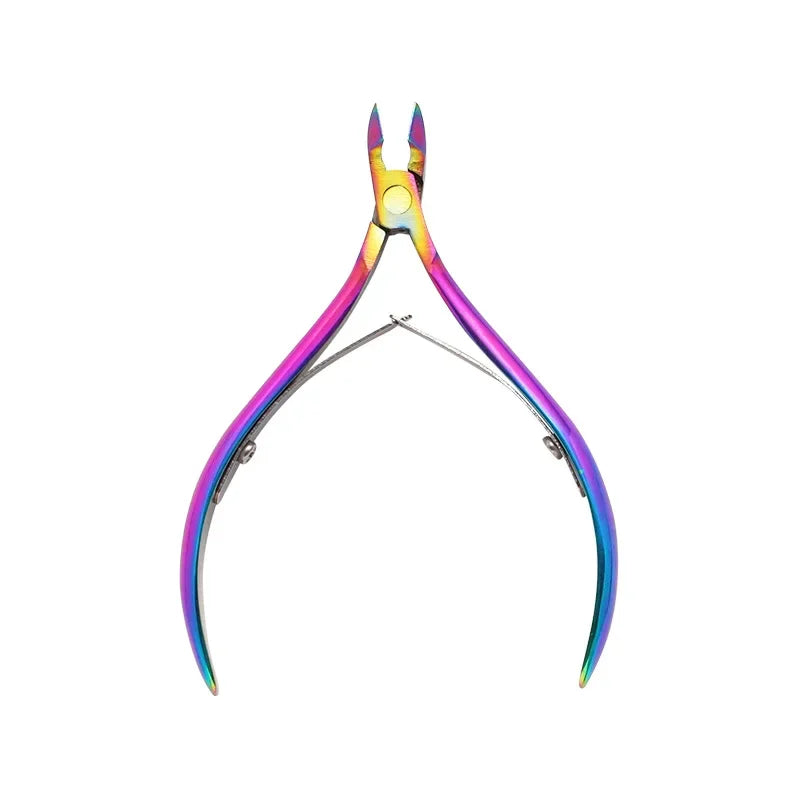 Stainless Steel Nails Art Scissors Cuticle Clippers Nails Cuticle Nippers Dead Skin Remover Pedicure Cutters Manicure Tools New Quake 02