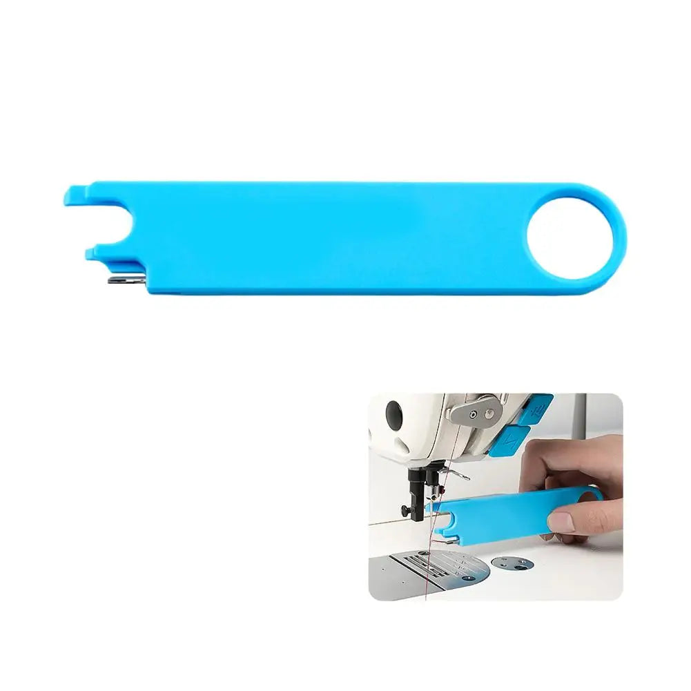 Third Generation Anti-Piercing Needle Threader Magnetic Storage Ruler Magnifier Multifunctional Sewing Accessory Quake A