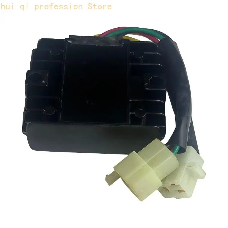 Motorcycle Electrical Repair Regulator, 12V Current Control Assembly with Molded Terminal Ends, For GY6 50cc to 250cc Garage Quake