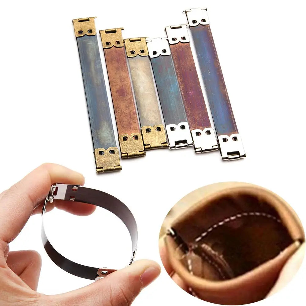 DIY Hidden Snap Handmade Metal Purses Flex Frame Kiss Clasp Bag Accessory Quake