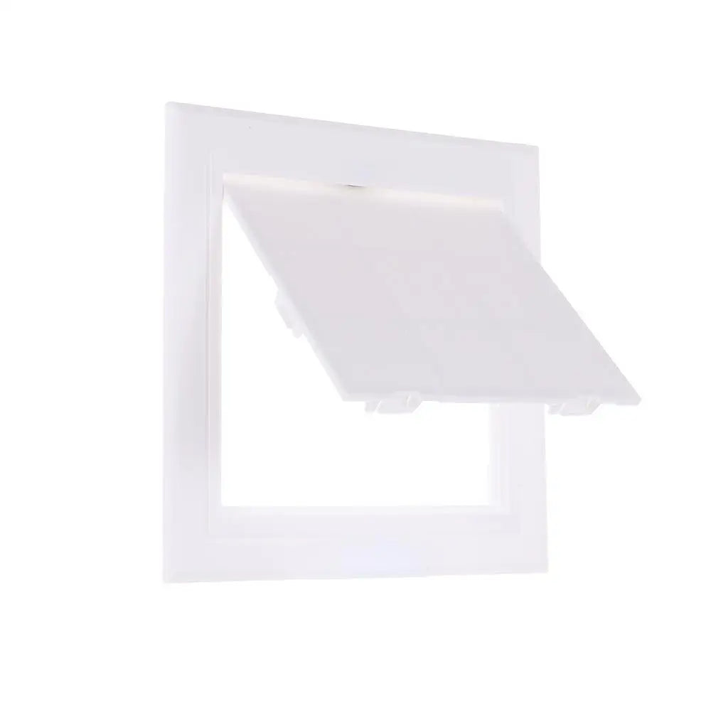 Universal White Access Panel Door Plastic Removable Inspection Hole Wall Access Doors Doors Wall Ceiling Quake 200x200mm